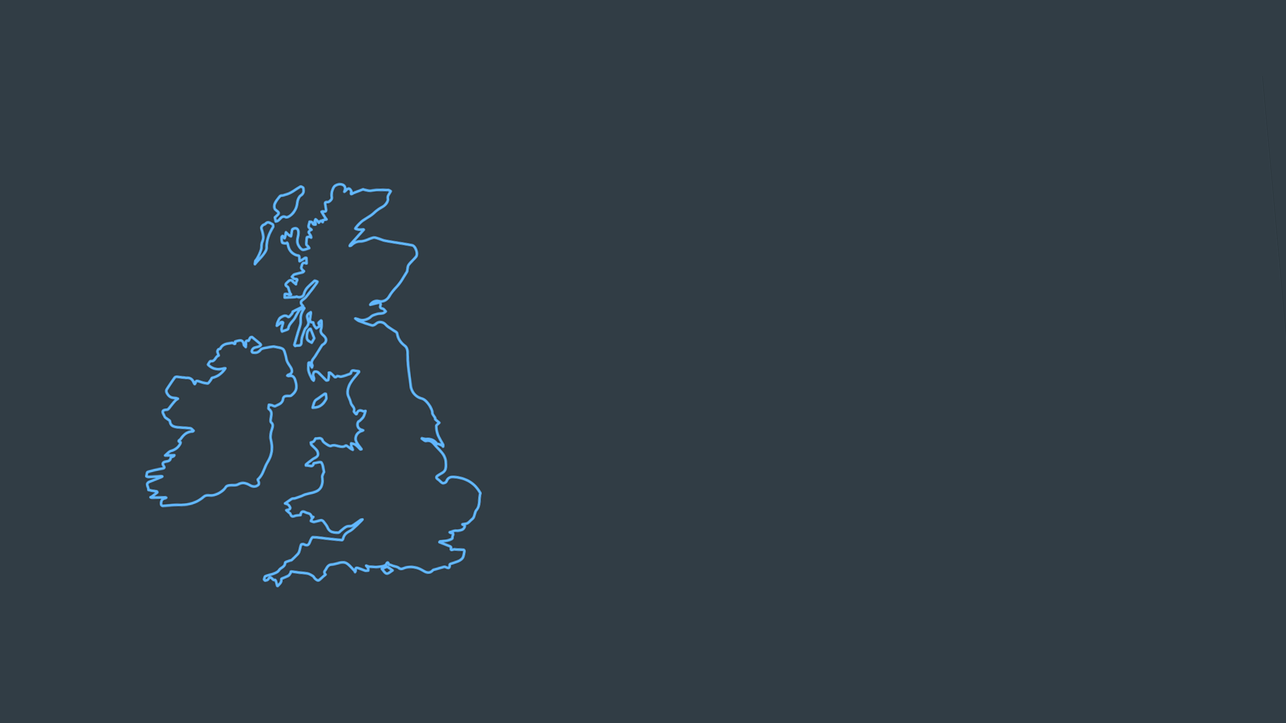 UK map graphic